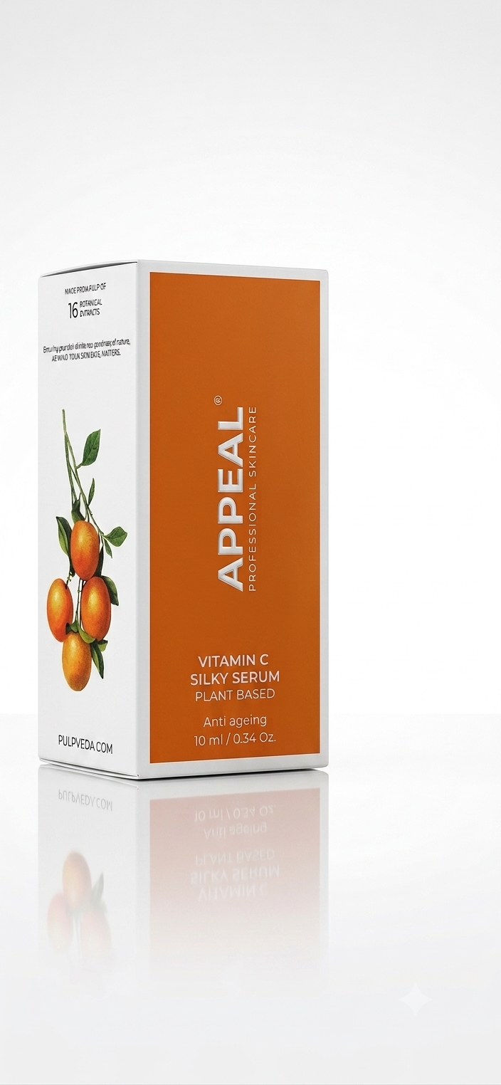 APPEAL (House Of Pulpveda) Vitamin C silky serum for Anti ageing concerns| Dark Spots | Tanning | Plant Based | Botanical extracts |10 ml