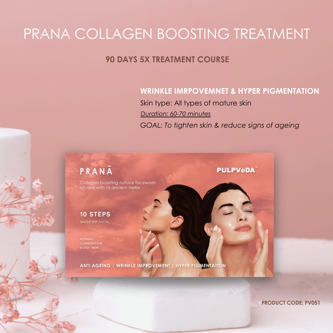 PULPVEDA PRANA COLLAGEN BOOSTING 90 DAYS TREATMENT KIT