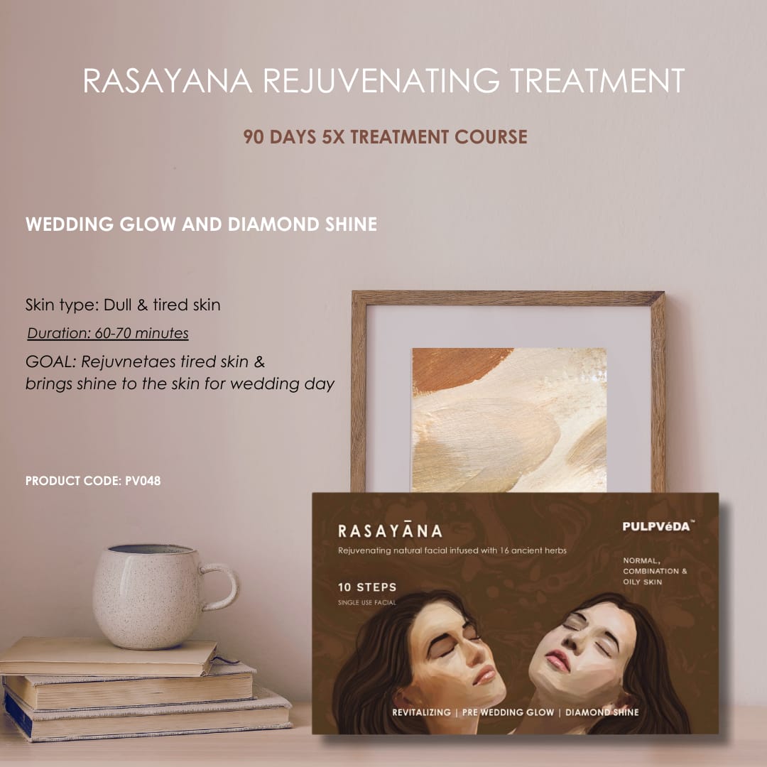 PULPVEDA RASAYANA BRIDAL REJUVENATING 90 DAYS TREATMENT KIT