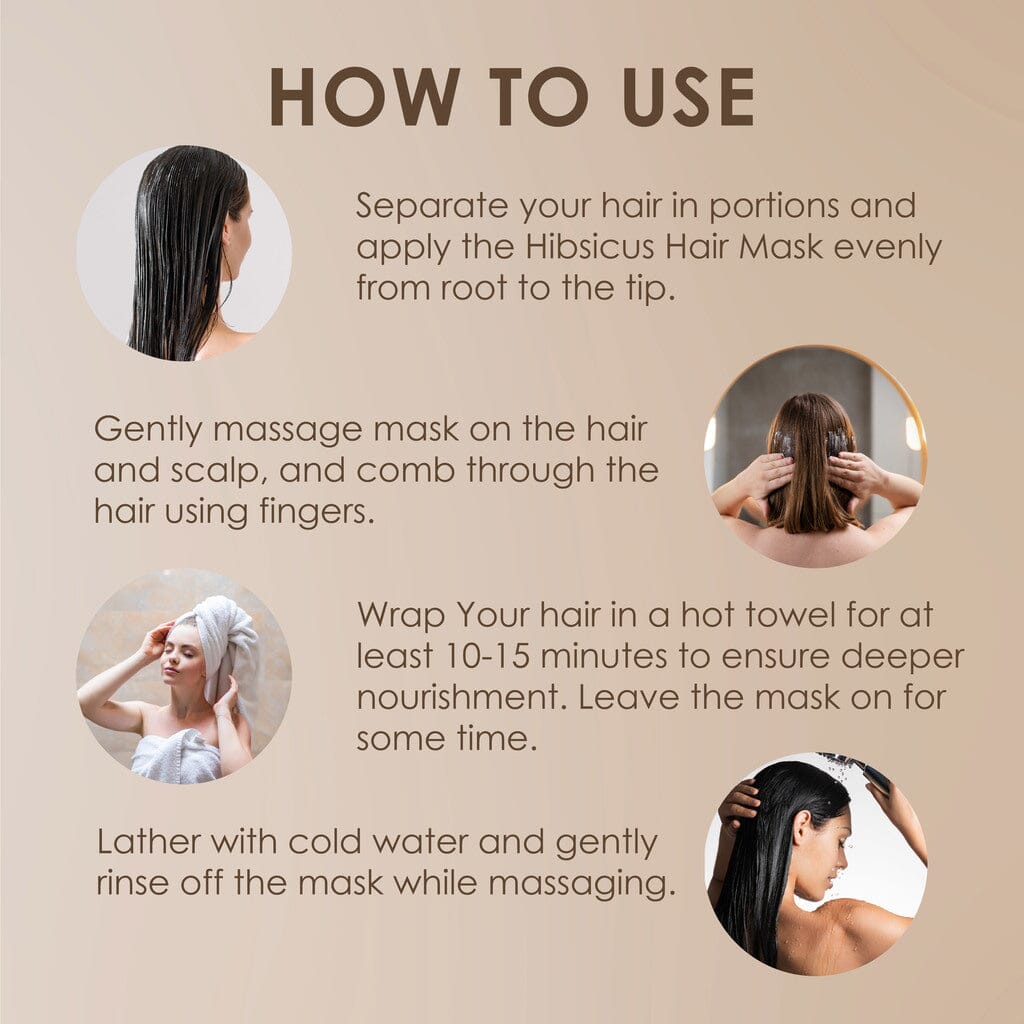 HIBISCUS HAIR CONDITIONER MASK WITH REETHA AND WHEATGERM HERB EXTRACTS | IMPROVES HAIR AND DENSITY VOLUME |100 GM Hair CONDITIONER MASK Pulpvéda