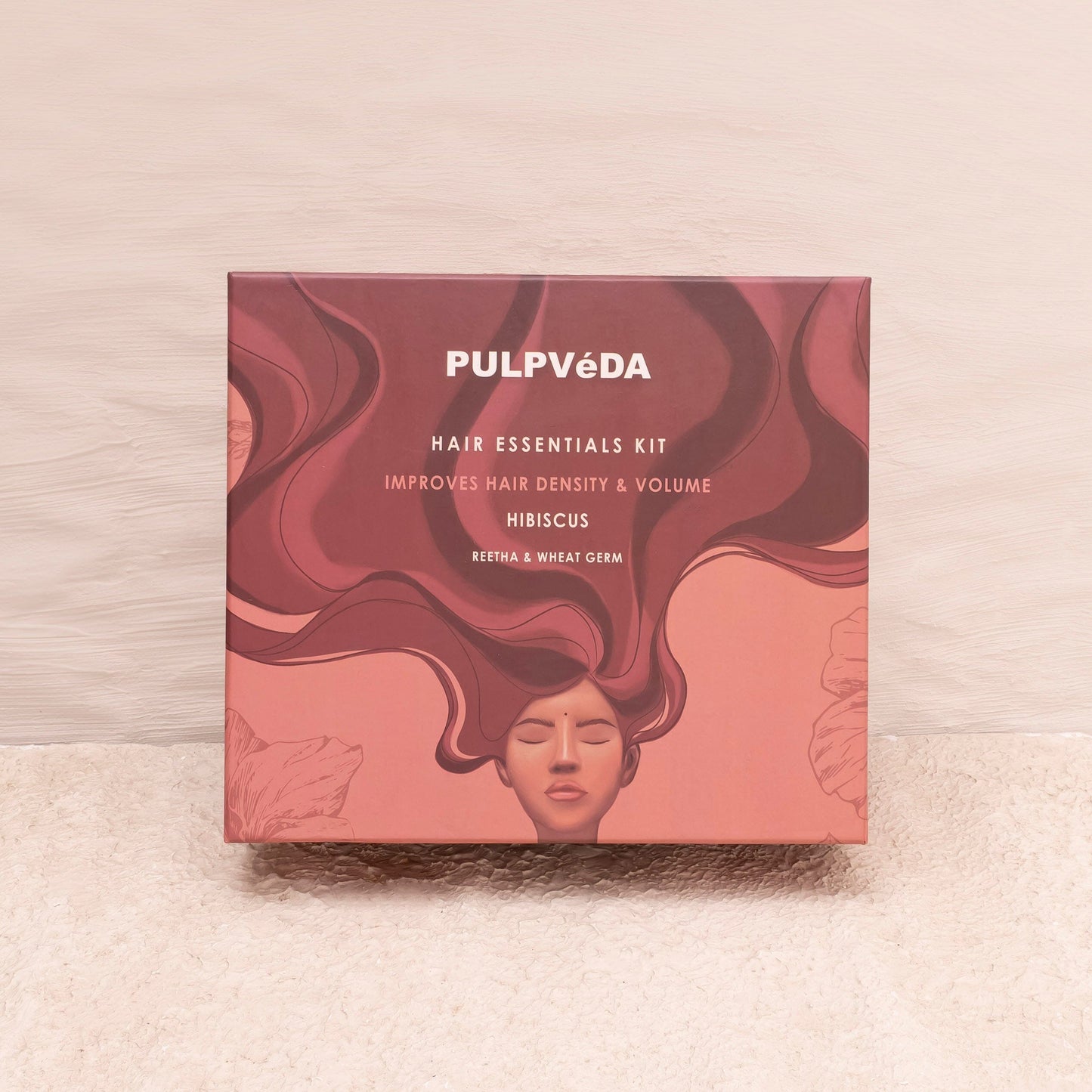 HIBISCUS HAIR CONDITIONER MASK WITH REETHA AND WHEATGERM HERB EXTRACTS | IMPROVES HAIR AND DENSITY VOLUME |100 GM Hair CONDITIONER MASK Pulpvéda