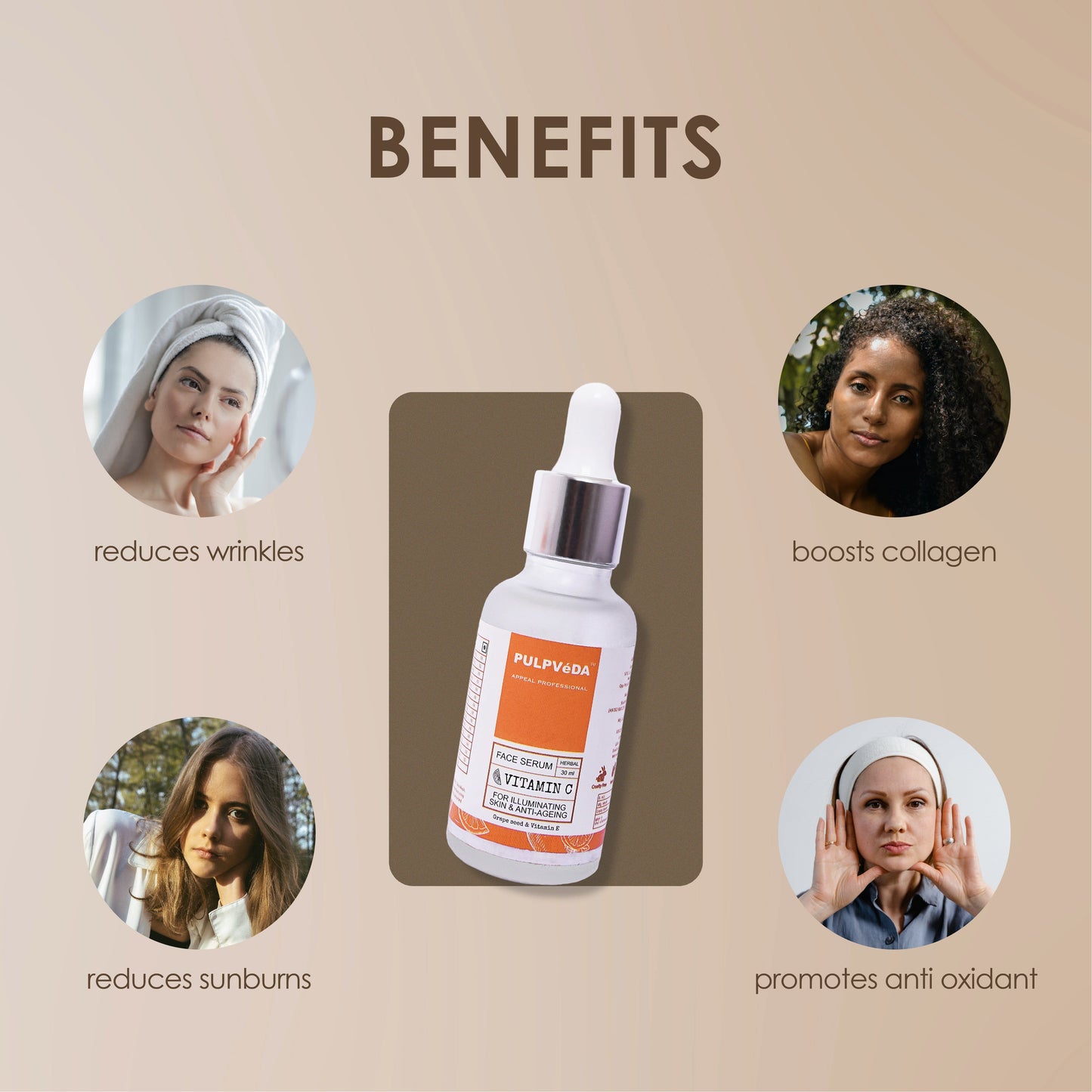 BRIGHTENING AND ACNE FREE SKIN DETOX ROUTINE 30 ML serum Pulpvéda