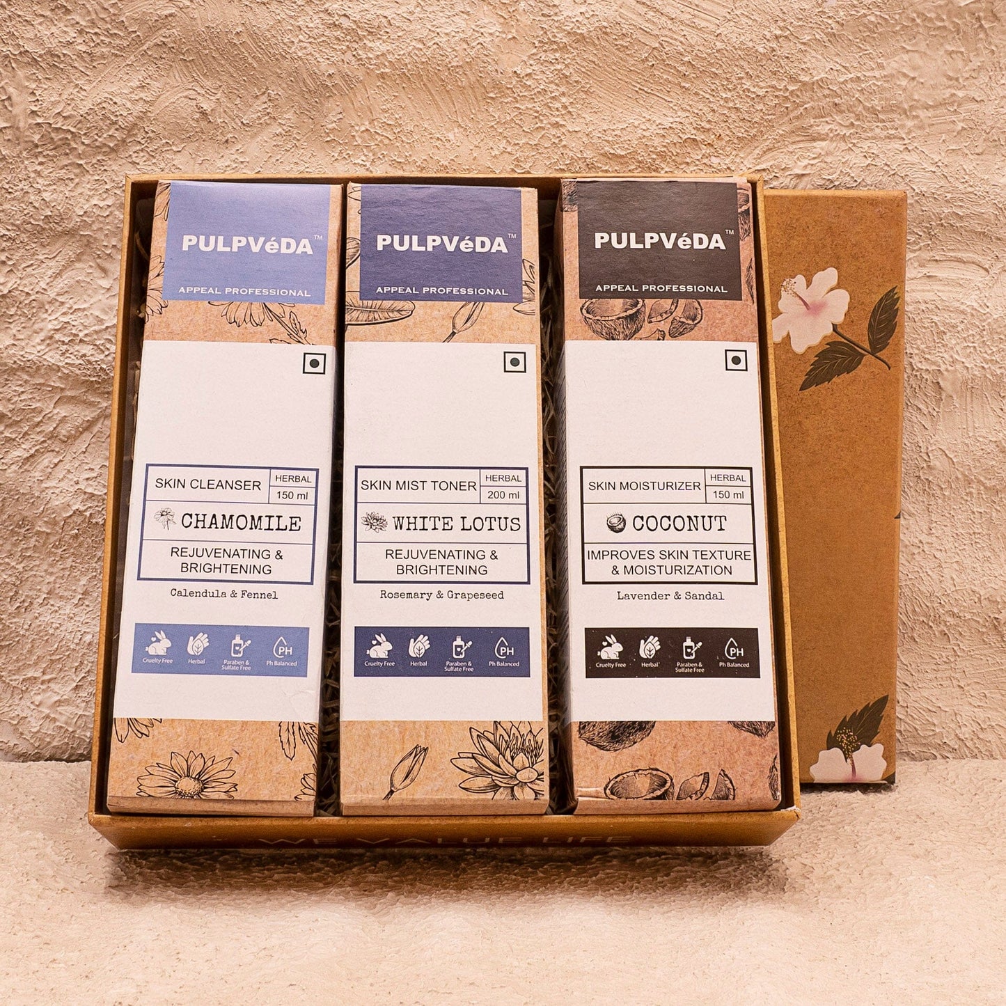 SKINCARE ESSENTIAL CTM KIT FOR REJUVENATION & BRIGHTENING SKIN CTM Kit Pulpvéda
