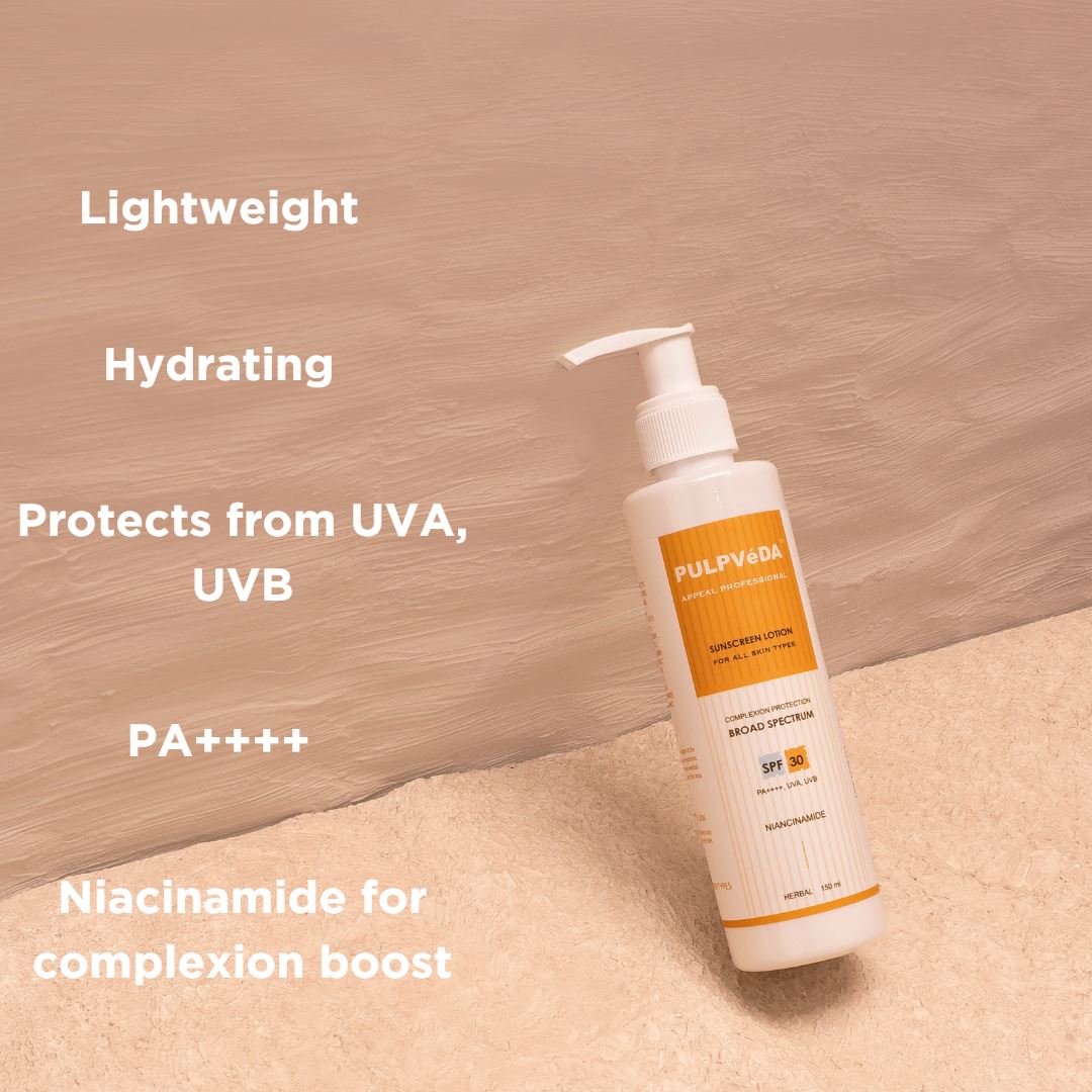 Complexion Protection SPF 30 with Niacinamide 150 ml Sunscreen Pulpvéda