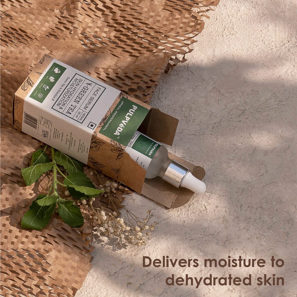 GREEN TEA FACE SERUM WITH VITAMIN E 30ml Health & Beauty Pulpvéda