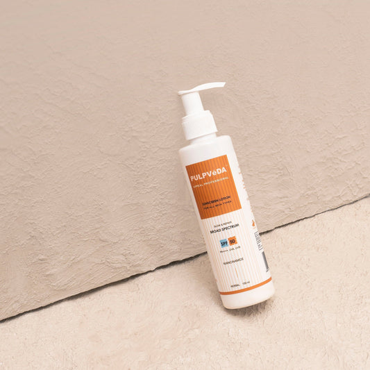 Glow & Repair SPF 50 with Niacinamide 150 ml Sunscreen Pulpvéda 