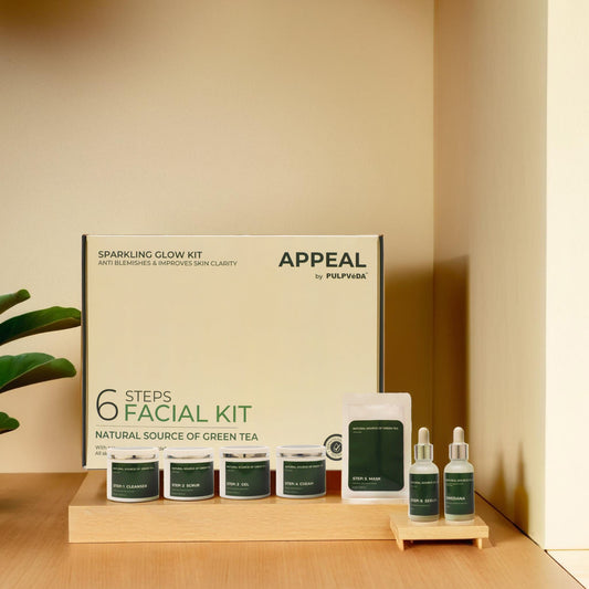 APPEAL SPARKLING GLOW FACIAL KIT Professional Range Pulpvéda 