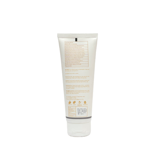 Deepherbs Shahi Ubtan Face Scrub with Turmeric and Aloe Vera | Removes Blackheads| Removes Whiteheads| 100ml