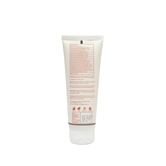 Deepherbs Vitamin C facewash with Grapefruit and Lemon| Anti Ageing| Natural source of Vitamin C | 100ml