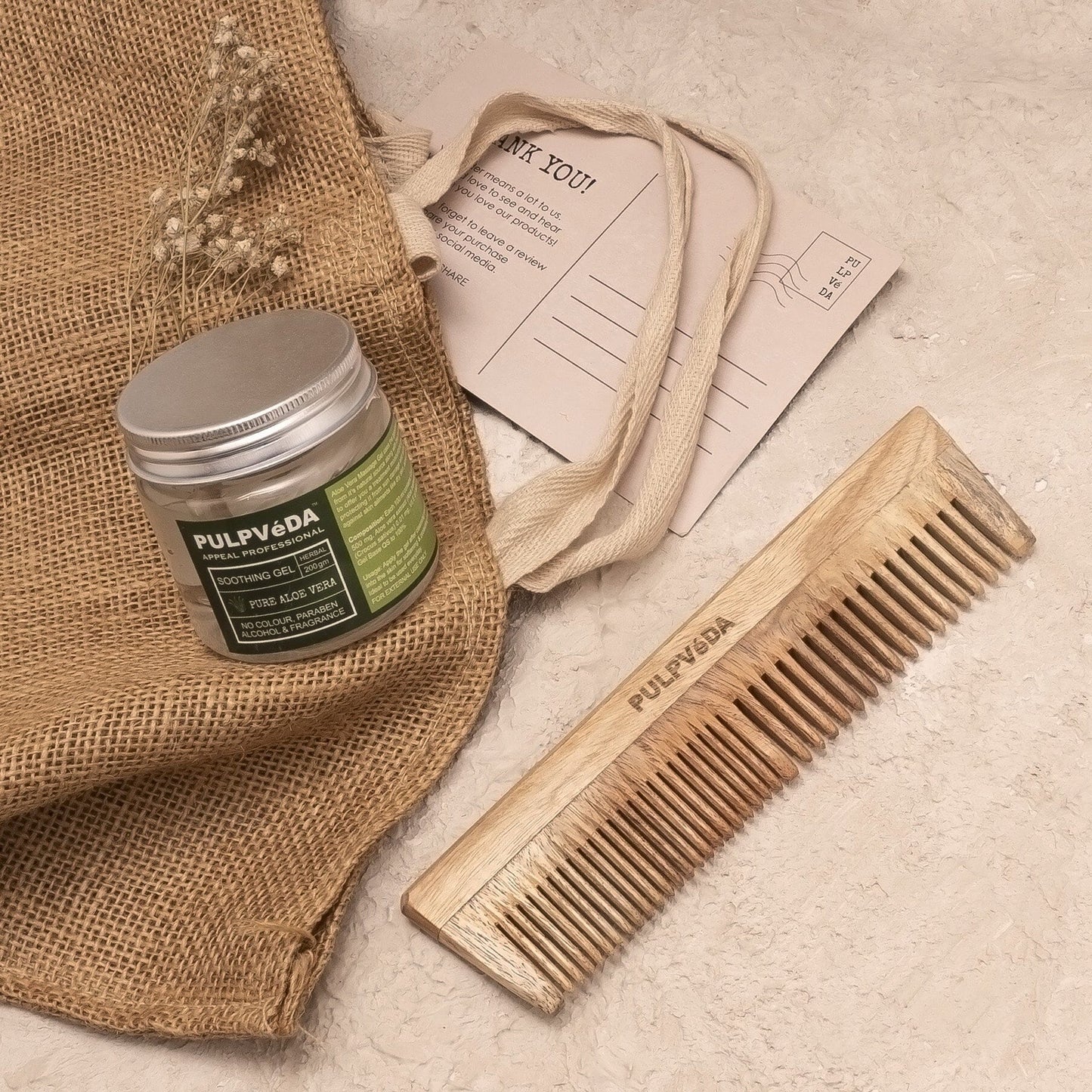 WIDE TOOTH NEEM WOOD COMB FOR LONG OR THICK HAIR Health & Beauty Pulpvéda 