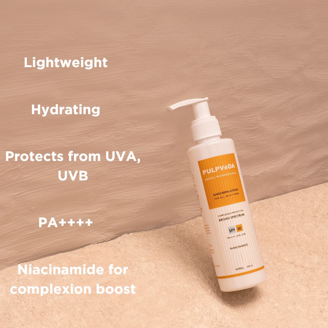 Complexion Protection SPF 30 with Niacinamide 150 ml Sunscreen Pulpvéda 