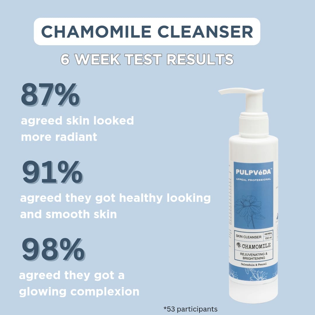 CHAMOMILE REUVENATING SKIN CLEANSER WITH CALENDULA & FENNEL 150 ml Health & Beauty Pulpvéda 